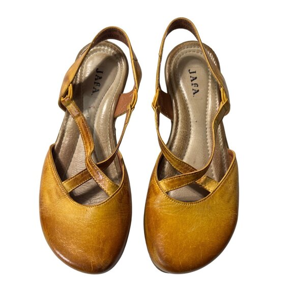 Jafa Womens Leather Sandals Handmade In Israel size 39 - Picture 9 of 9